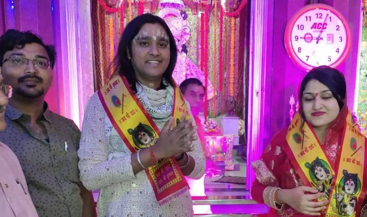 Paras Madhavi Ladla Ji devotional event photograph by Nitin Swaroop