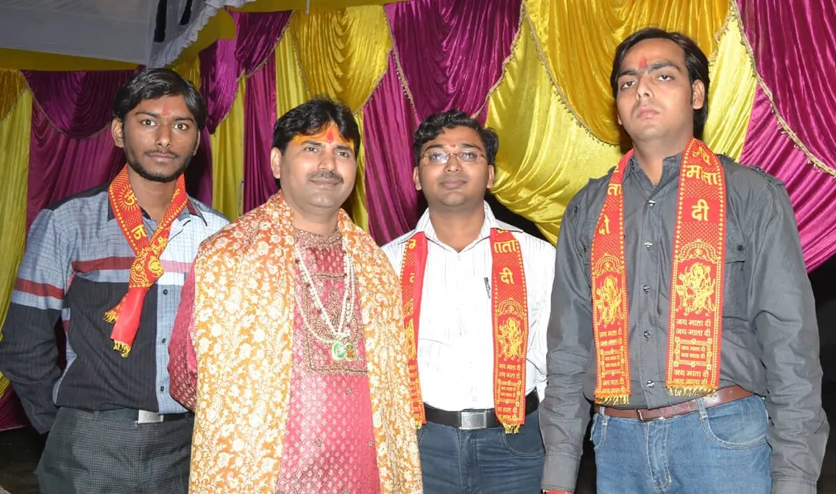 Prem Prakash Dubey Ji religious discourse photograph by Nitin Swaroop