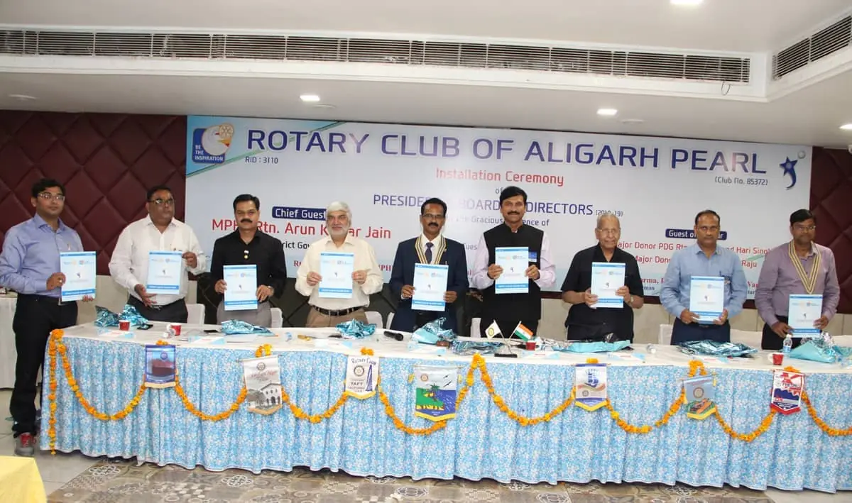 Rotary Club publication and editorial work by Nitin Swaroop